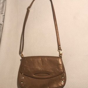 Tan, leather Hammitt crossbody